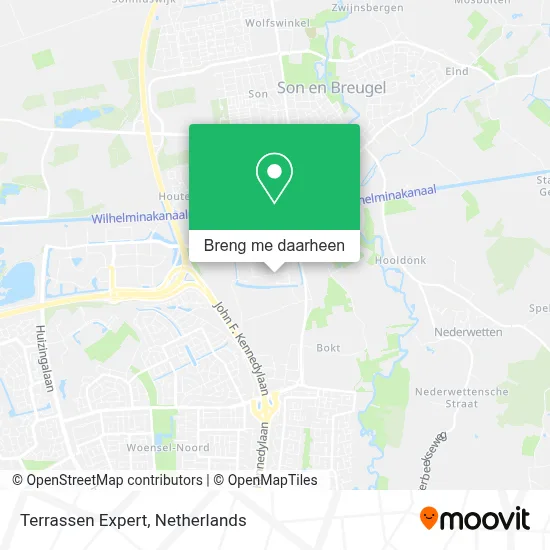 Terrassen Expert kaart