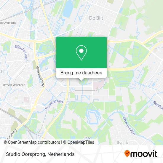 Studio Oorsprong kaart