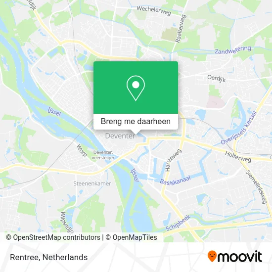 Rentree kaart