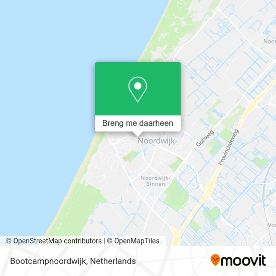 Bootcampnoordwijk kaart