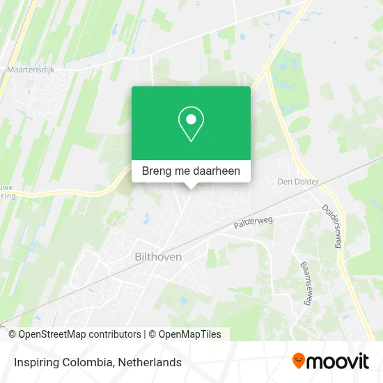 Inspiring Colombia kaart