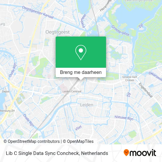 Lib C Single Data Sync Concheck kaart