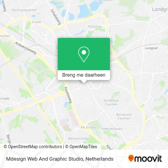 Mdesign Web And Graphic Studio kaart