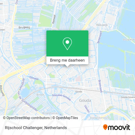Rijschool Challenger kaart