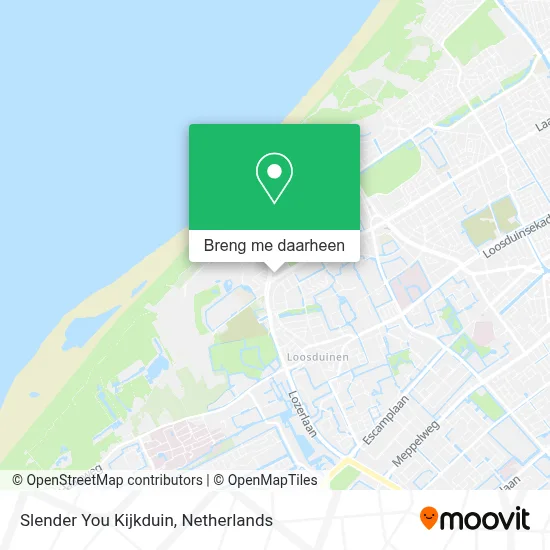 Slender You Kijkduin kaart