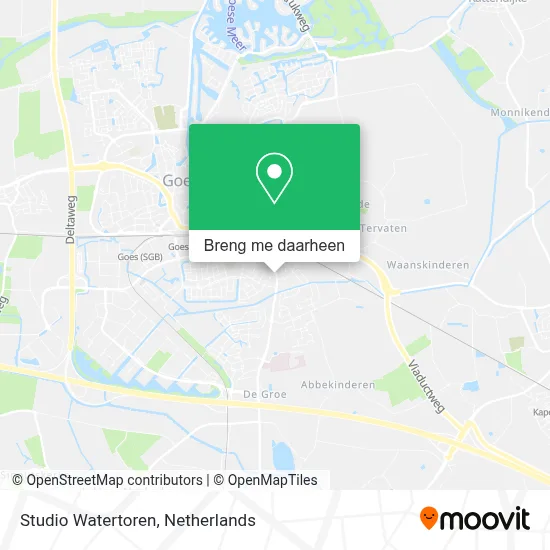 Studio Watertoren kaart