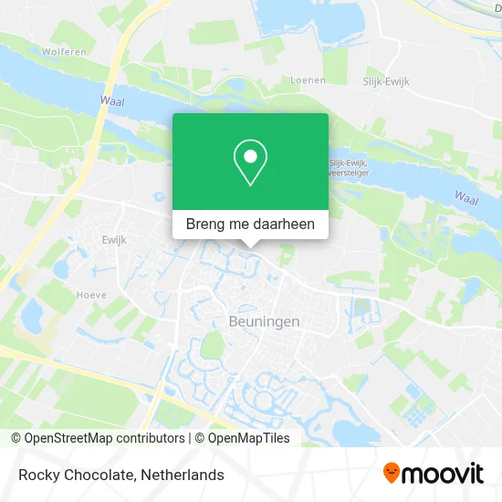 Rocky Chocolate kaart