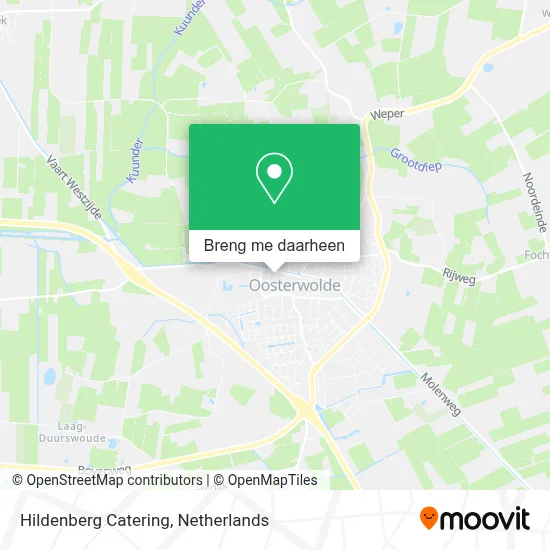 Hildenberg Catering kaart