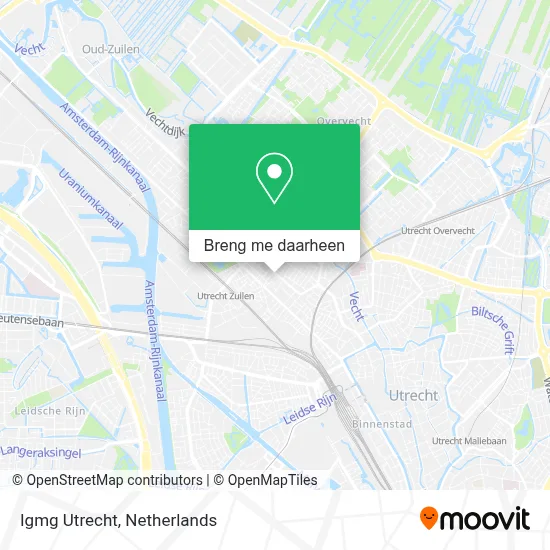 Igmg Utrecht kaart