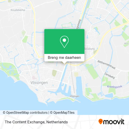 The Content Exchange kaart