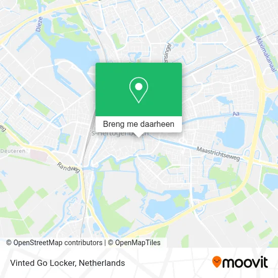 Vinted Go Locker kaart