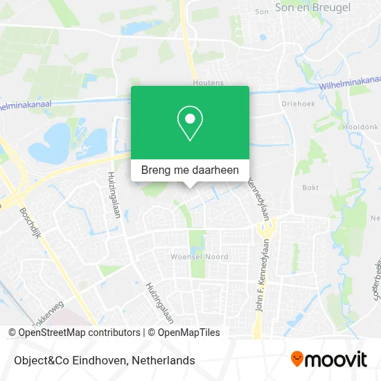 Object&Co Eindhoven kaart