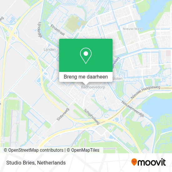 Studio Bries kaart