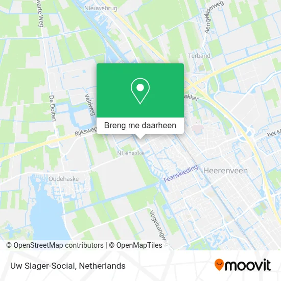 Uw Slager-Social kaart