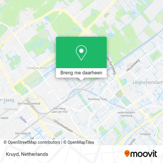 Kruyd kaart