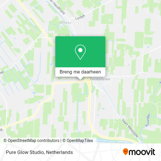 Pure Glow Studio kaart