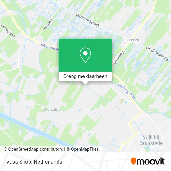 Vasa Shop kaart