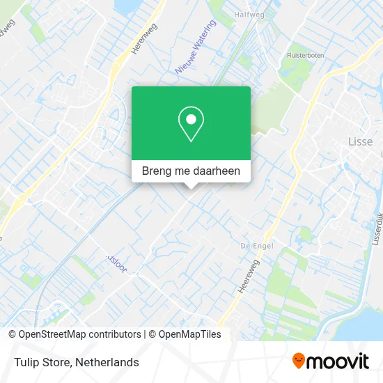 Tulip Store kaart