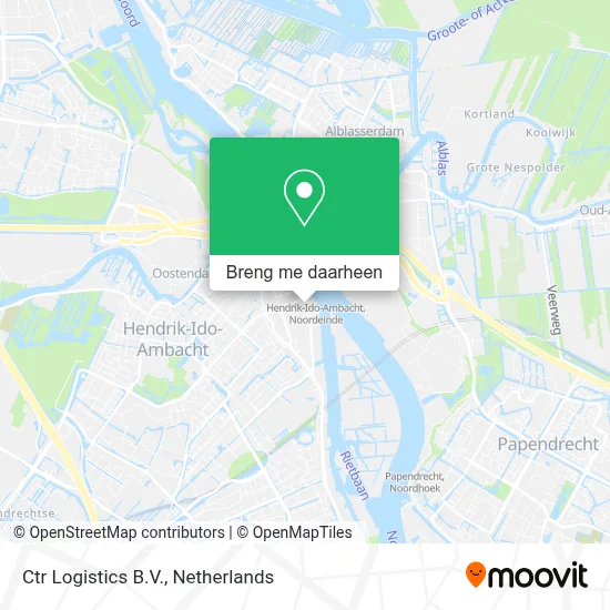 Ctr Logistics B.V. kaart