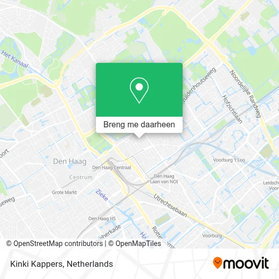 Kinki Kappers kaart