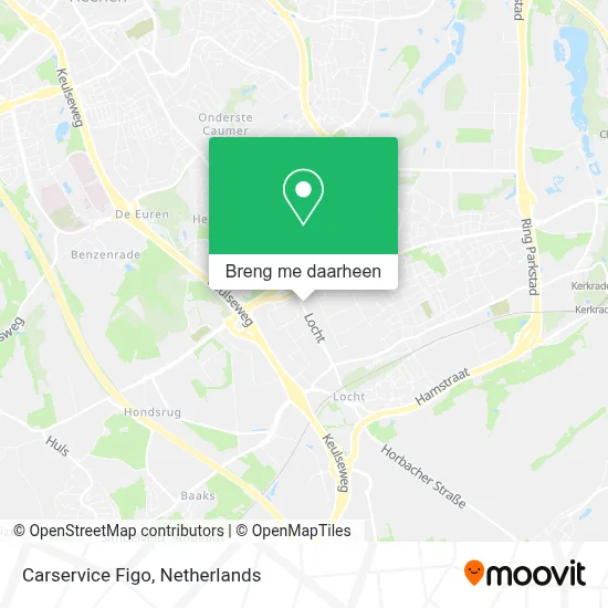 Carservice Figo kaart