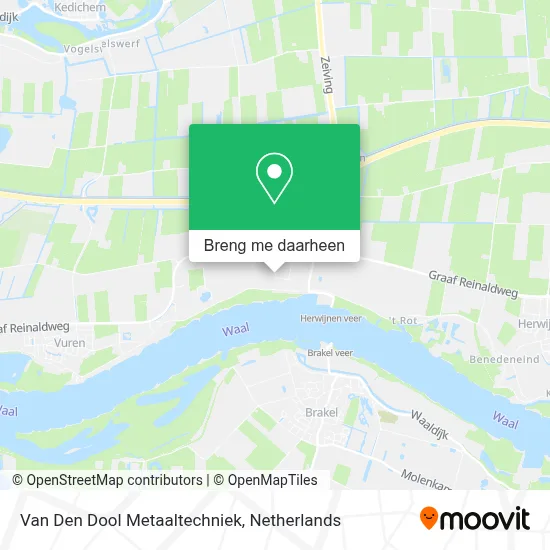 Van Den Dool Metaaltechniek kaart