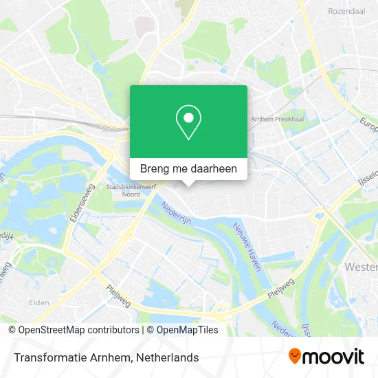 Transformatie Arnhem kaart