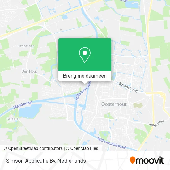 Simson Applicatie Bv kaart