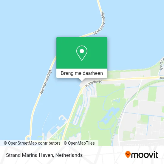 Strand Marina Haven kaart