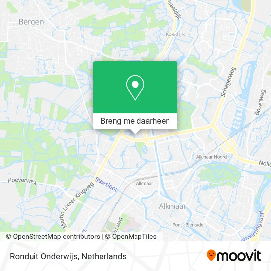 Ronduit Onderwijs kaart