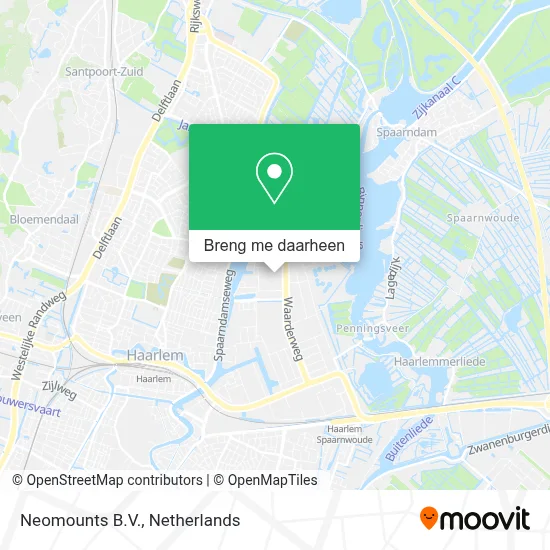 Neomounts B.V. kaart