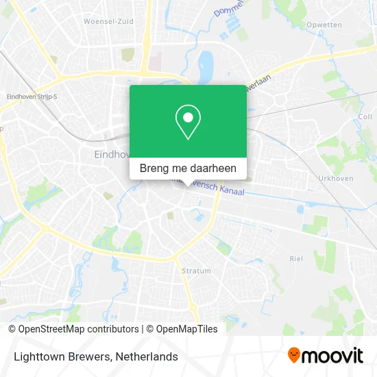 Lighttown Brewers kaart