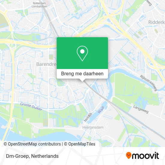 Dm-Groep kaart