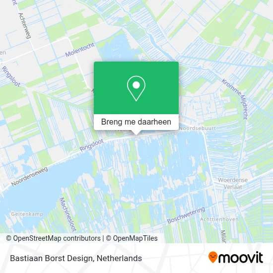 Bastiaan Borst Design kaart