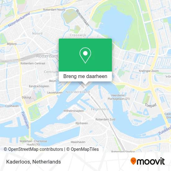 Kaderloos kaart
