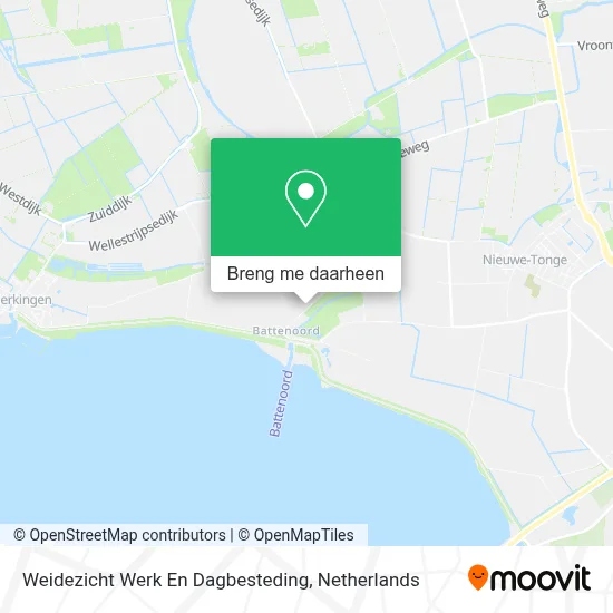 Weidezicht Werk En Dagbesteding kaart