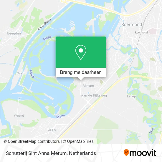 Schutterij Sint Anna Merum kaart
