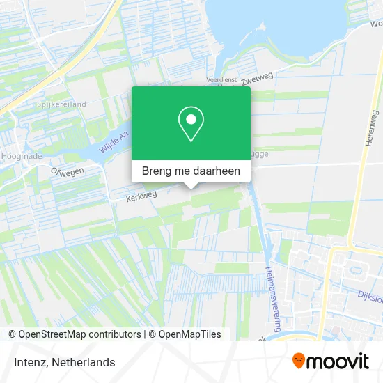 Intenz kaart