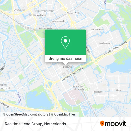 Realtime Lead Group kaart