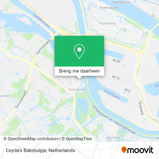 Ceyda's Bakstulpje kaart