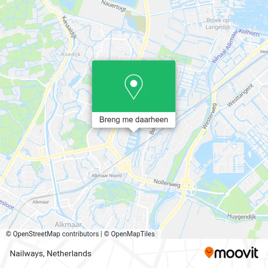 Nailways kaart