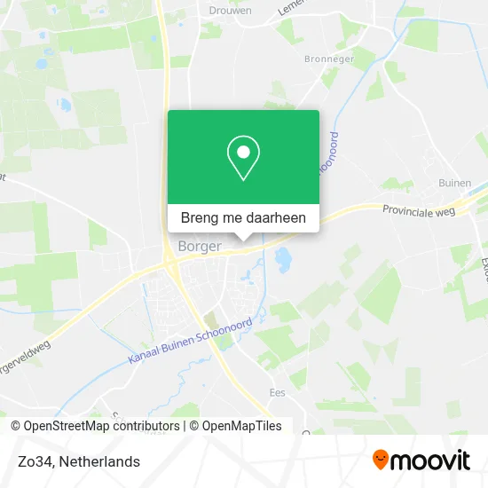 Zo34 kaart