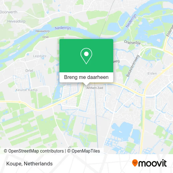 Koupe kaart