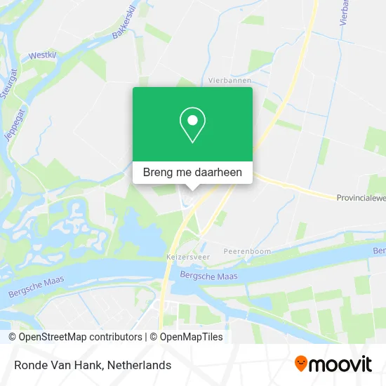 Ronde Van Hank kaart