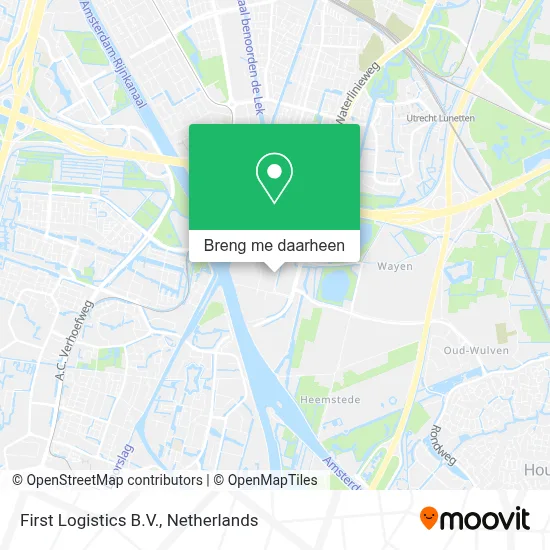 First Logistics B.V. kaart