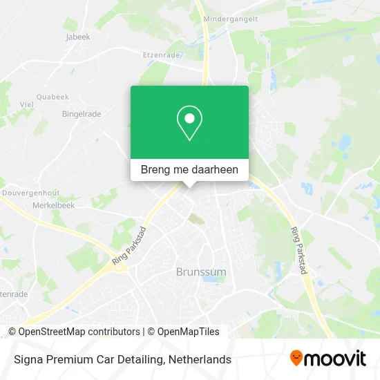 Signa Premium Car Detailing kaart