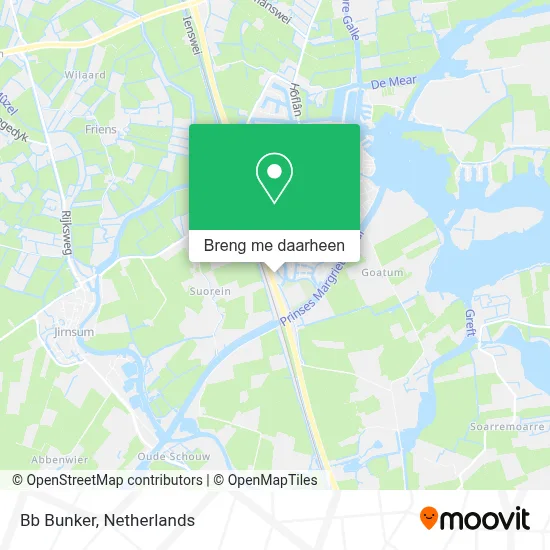 Bb Bunker kaart