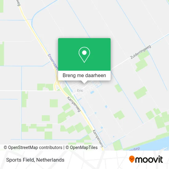 Sports Field kaart