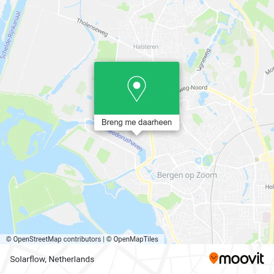 Solarflow kaart