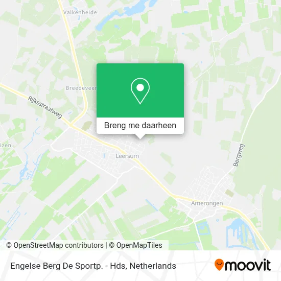 Engelse Berg De Sportp. - Hds kaart